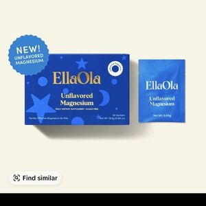 EllaOla Unflavored Magnesium Sachets